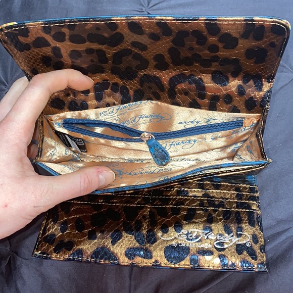 Blue Leopard Wallet - Picture 4 of 4